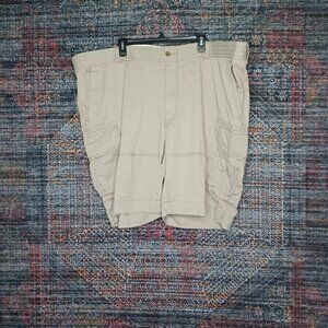 NWT - POLO Ralph Lauren Mens Solid Tan Chino Cargo Shorts 56B